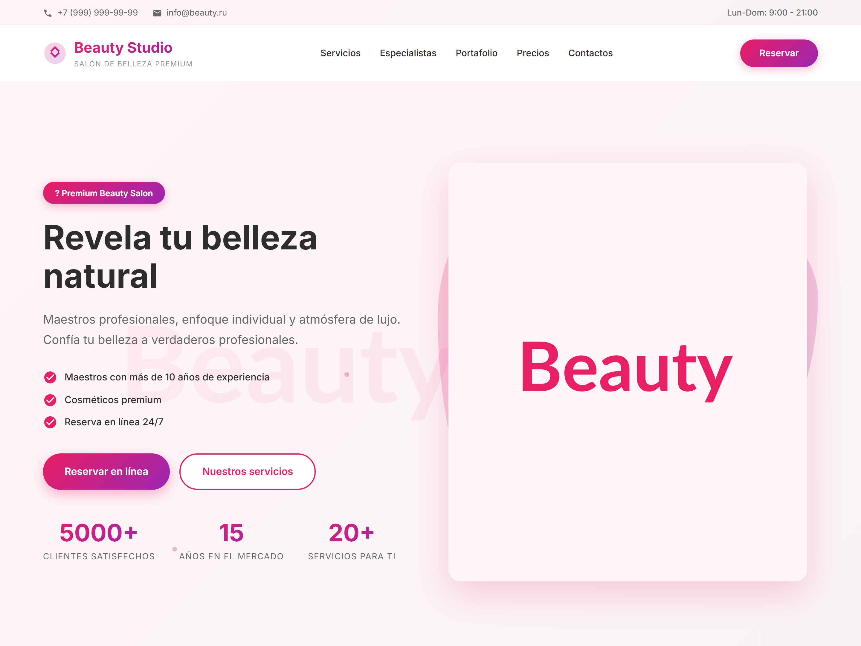 Salón de Belleza Pro