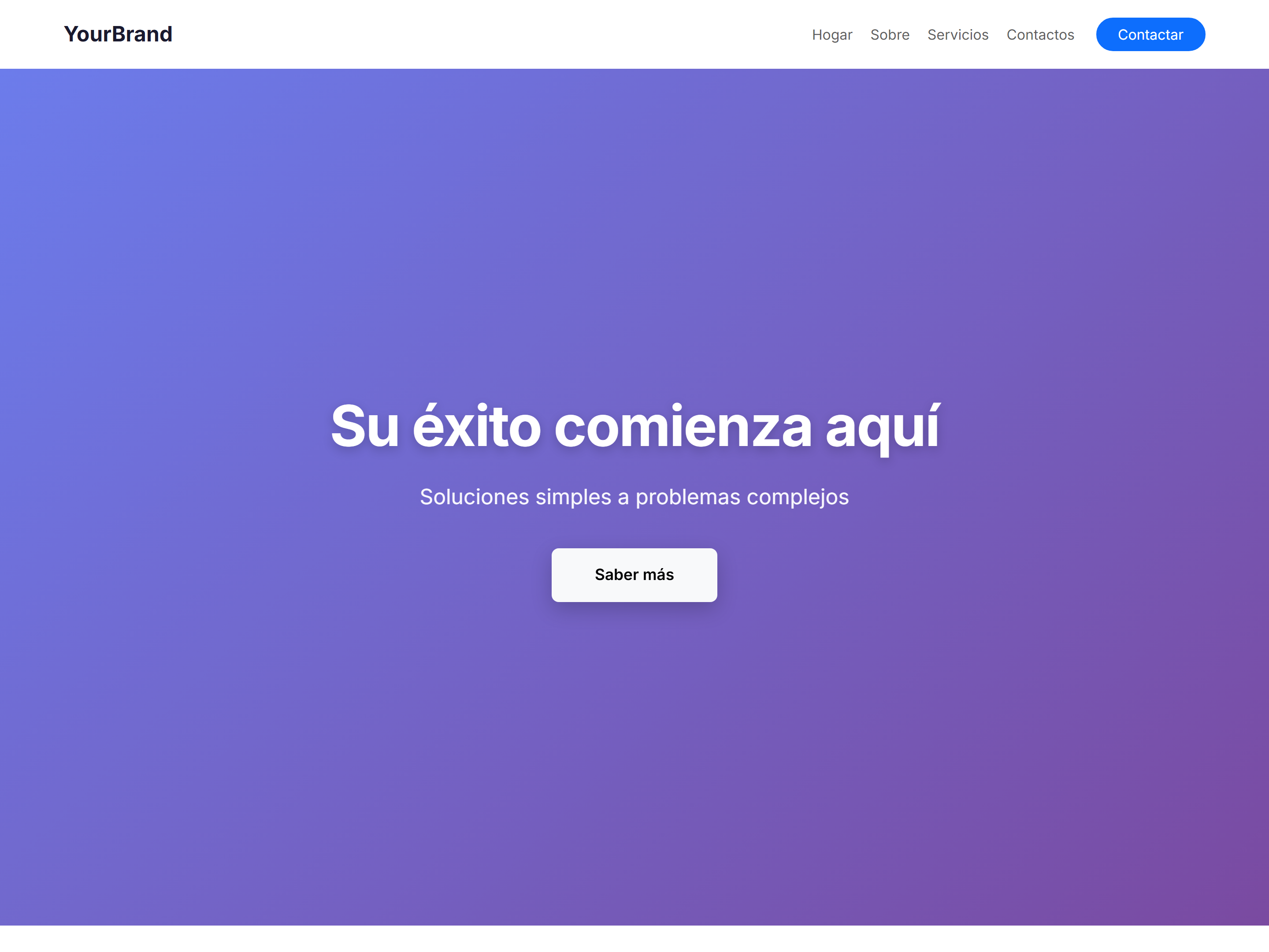 One-Page Simple