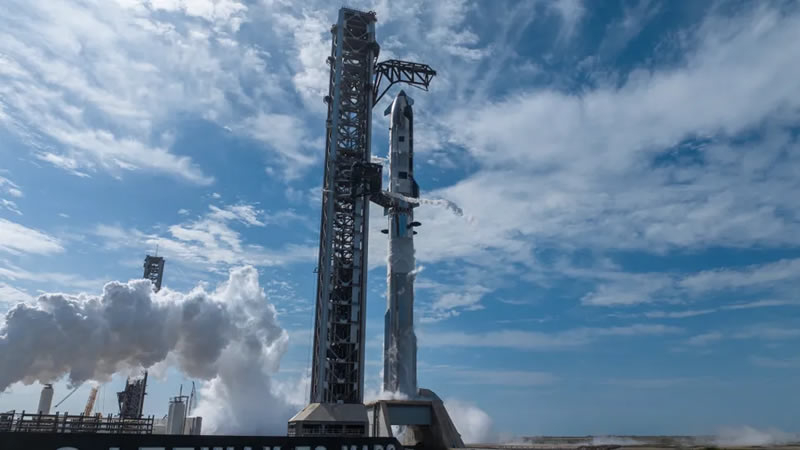 La reprogramación de la primera prueba del Starship V3 en el marco de Flight‑12 está prevista para el 20 de mayo