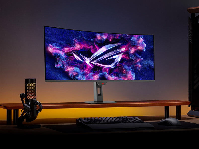 ASUS presentó el nuevo monitor de 34 pulgadas ROG Strix OLED XG34WCDMTG con funciones integradas de Smart TV