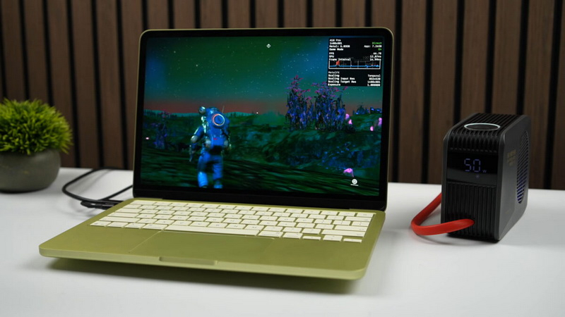El MacBook Neo recibió un enfriador líquido y ahora su rendimiento en No Man’s Sky se ha duplicado