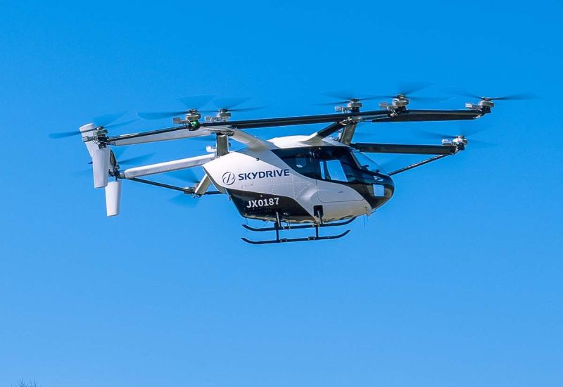 Video: el taxi volador SkyDrive despega sobre Tokio y los vuelos comerciales comienzan en 2028