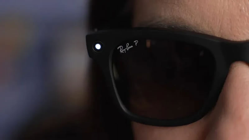 Meta puede implementar el reconocimiento facial con la cámara en los lentes.