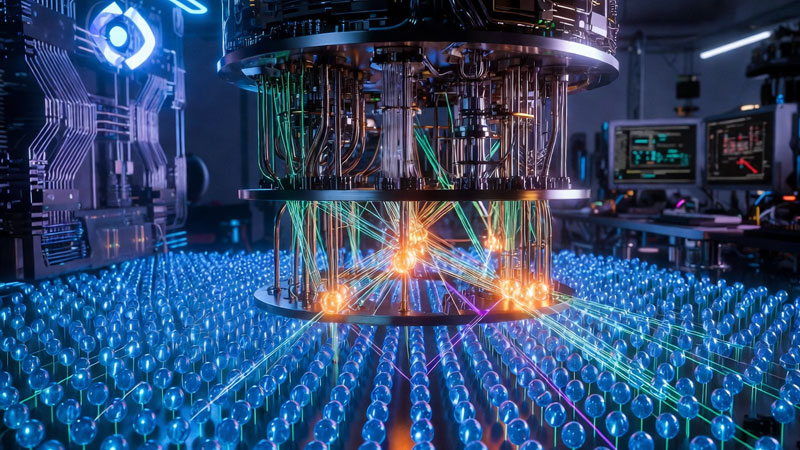 Google dirigirá las máquinas cuánticas hacia una ruta híbrida, combinando qubits superconductorios con átomos neutros.