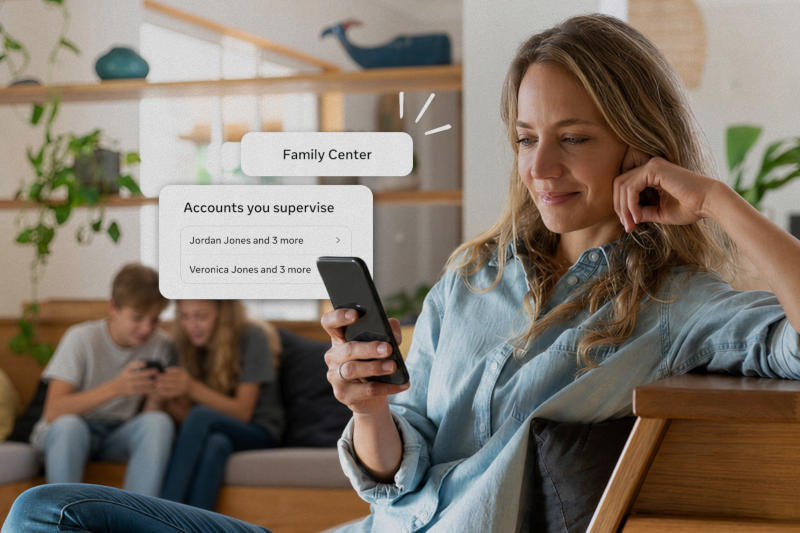 Meta informará a los padres sobre las nuevas aficiones de sus hijos en Instagram.