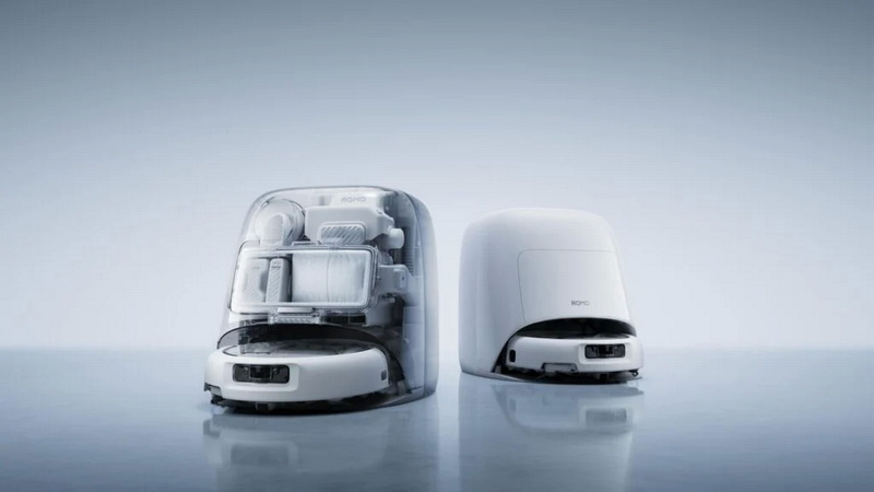 DJI presentó los nuevos robots aspiradores Romo 2: equipados con sensores similares a drones y que soportan carga ultra rápida