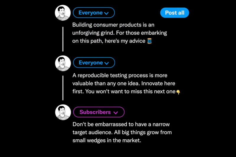 X ofrecerá una función para ocultar los momentos clave en las cadenas de tuits y atraer suscriptores pagos