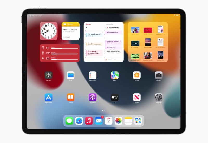 La interfaz de un iPhone plegable se asemejará al diseño del Apple iPad