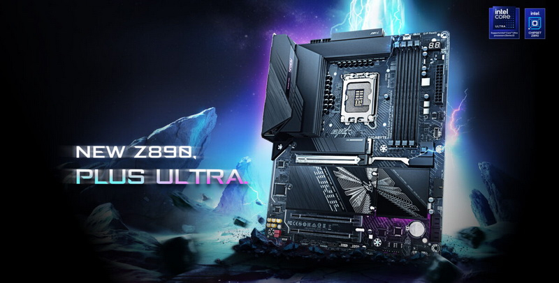 Gigabyte lanzó las placas base Z890 Plus, compatibles con memoria CQDIMM y diseñadas para procesadores Core Ultra 200S Plus