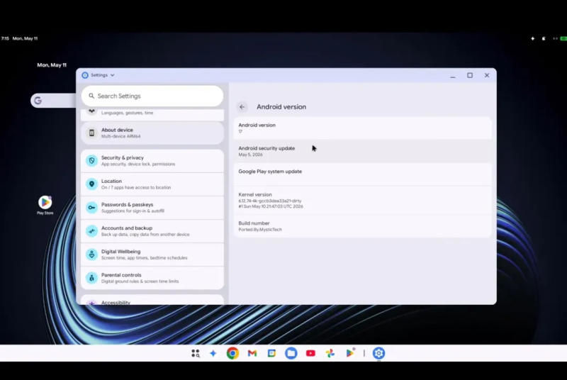 Filtración de un video demo de 16 minutos del sistema operativo Google Aluminium OS antes de su anuncio oficial
