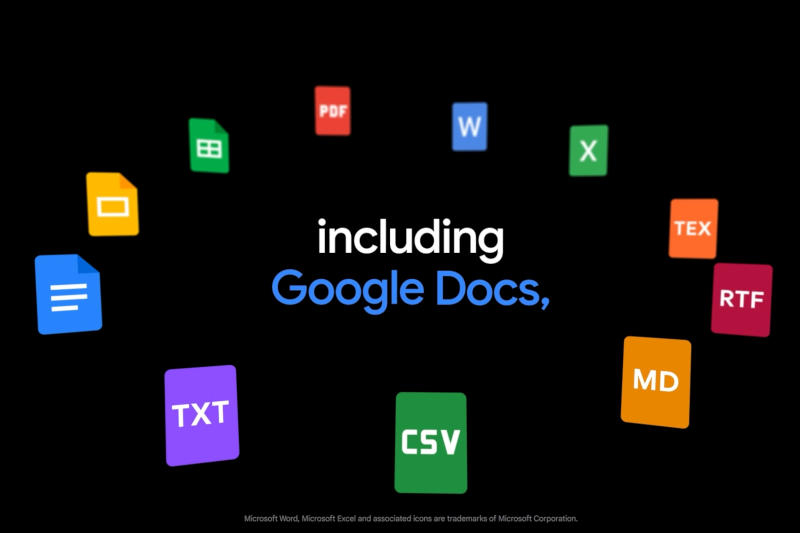 Google Gemini ahora puede crear documentos de Word, Excel y otros tipos de archivos con una simple solicitud