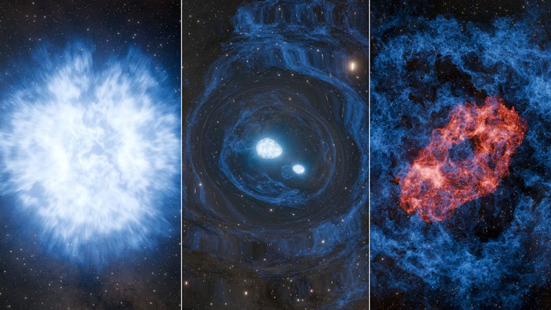 Astrónomos registraron por primera vez una explosión de supernova misteriosa que exigió el desarrollo de una nueva teoría.