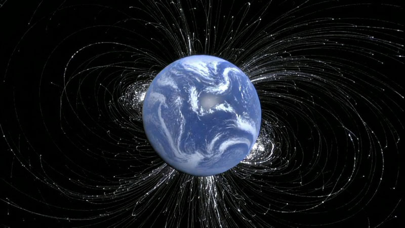 Se ha demostrado que la heterogeneidad del campo magnético terrestre se debe a estructuras secretas en la capa de manto.