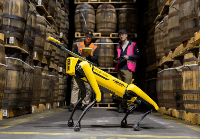 Dewar creó un robot detective que reconoce fugas de vapor de whisky