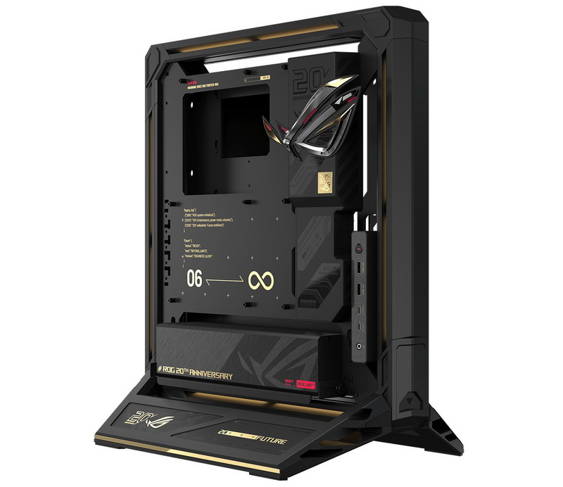 ASUS lanzó el nuevo chasis abierto ROG GR20 Edition 20, equipado con ventilador de flujo cruzado