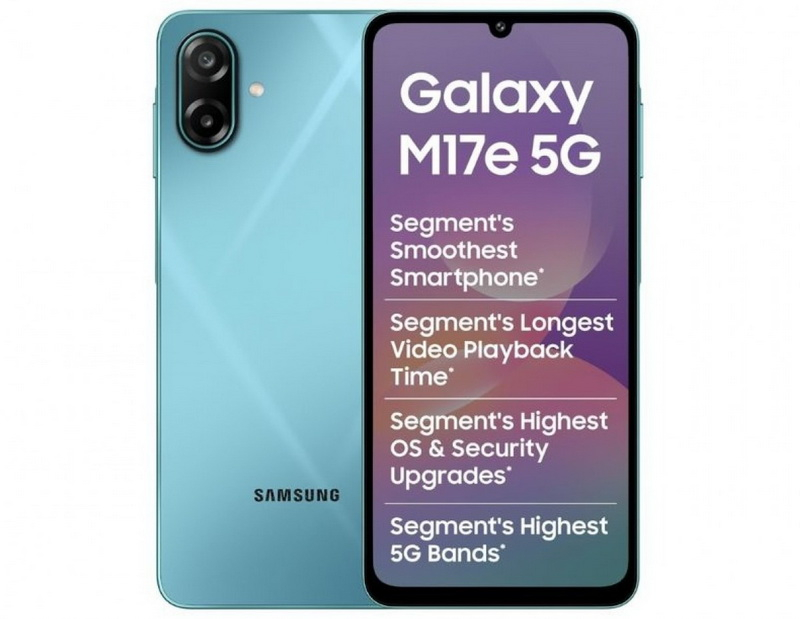 Samsung presentó el teléfono económico Galaxy M17e: 140 dólares, procesador Dimensity 6300, cámara de 50 MP y batería de 6000 mAh