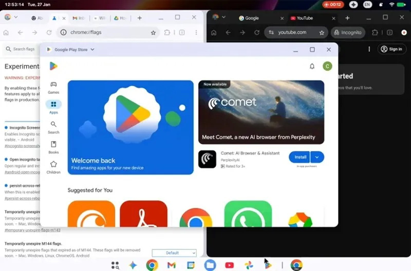 Google anunció la fusión de Android y Chrome OS en una única plataforma llamada Aluminium OS para el año 2026.