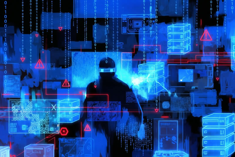 El secuestro y la publicación en línea de archivos confidenciales de la policía de Los Ángeles por hackers