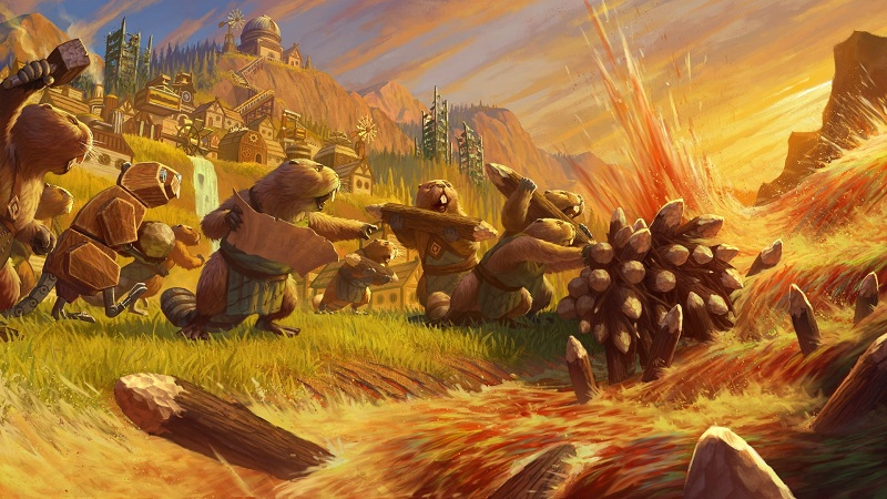 Timberborn estará disponible después del período inicial más tarde de lo planeado, porque los castores son demasiado corteses.