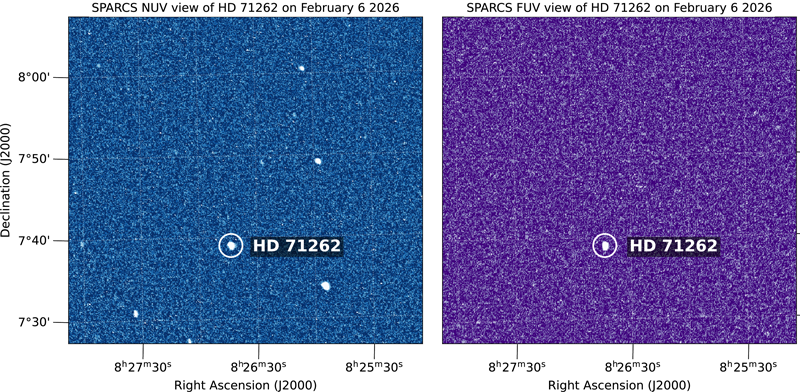 La NASA ha comenzado a buscar sistemas extraterrestres potencialmente habitables y ya ha recibido las primeras imágenes del telescopio SPARCS.