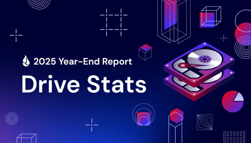 Backblaze identificó los mejores y peores discos duros: el porcentaje medio de fallos en 2025 se redujo al 1,36 %.