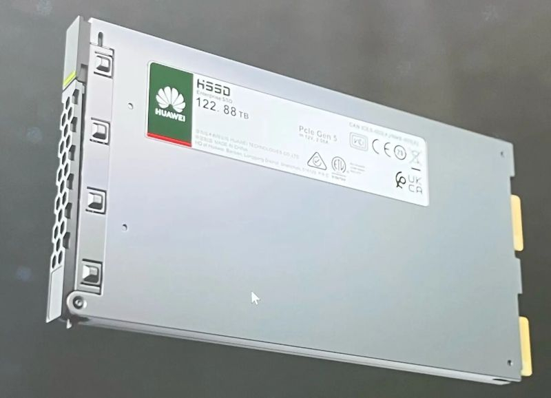 Huawei ha desarrollado un método de fabricación de SSD de 122 TB sin utilizar memoria flash de alta tecnología