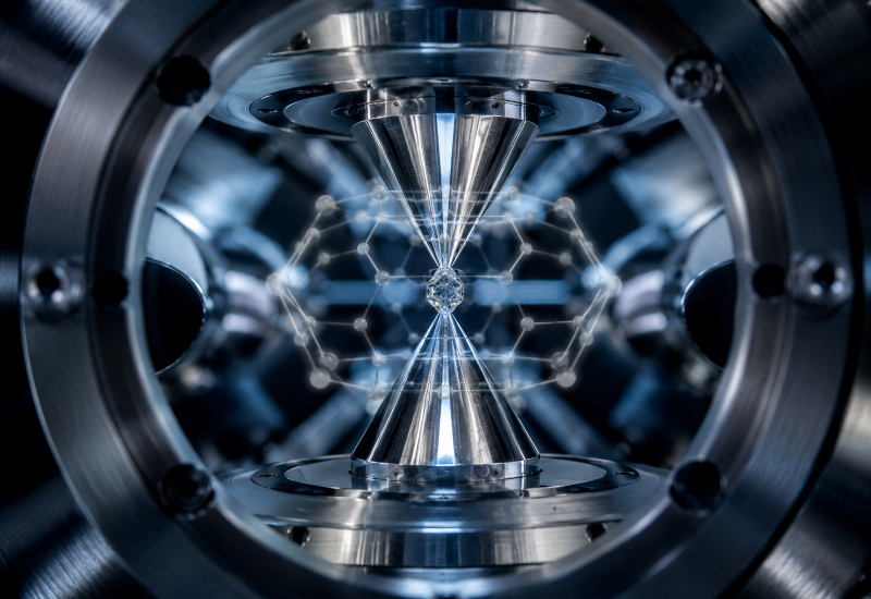 Los investigadores chinos mezclaron cientos de nanodiamantes en vacío y revelaron la causa de su pérdida de dureza