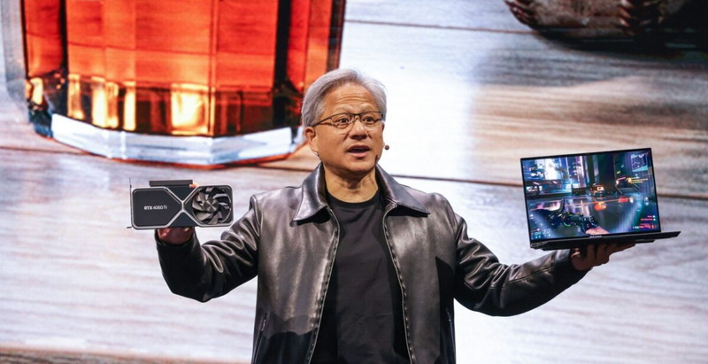 El déficit es simplemente maravilloso, comentó el director de Nvidia, Jensen Huang.