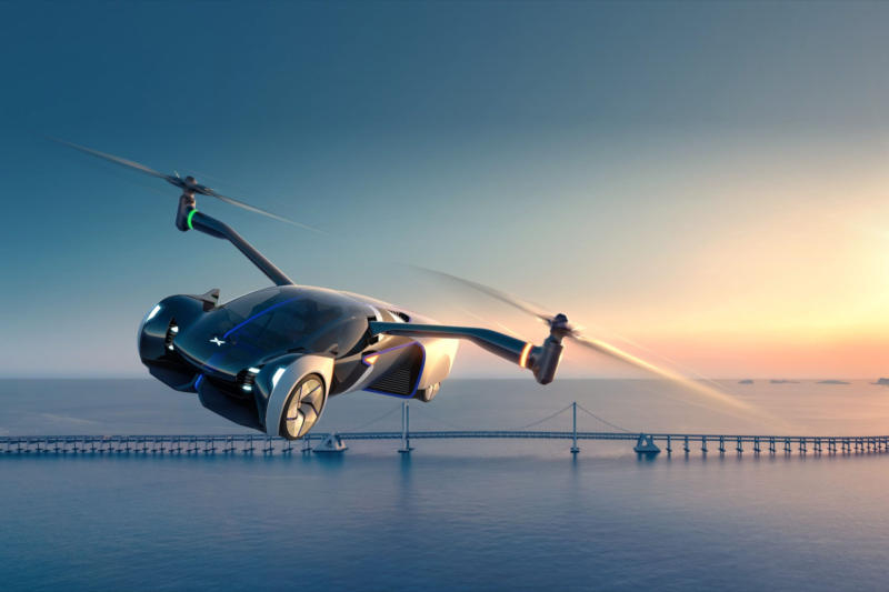 Xpeng de China planea lanzar la producción masiva de autos voladores para el año 2027