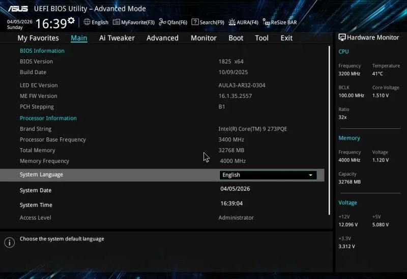 La IA permitió ejecutar Windows en una combinación incompatible de procesador Intel Bartlett Lake y placa base Z790