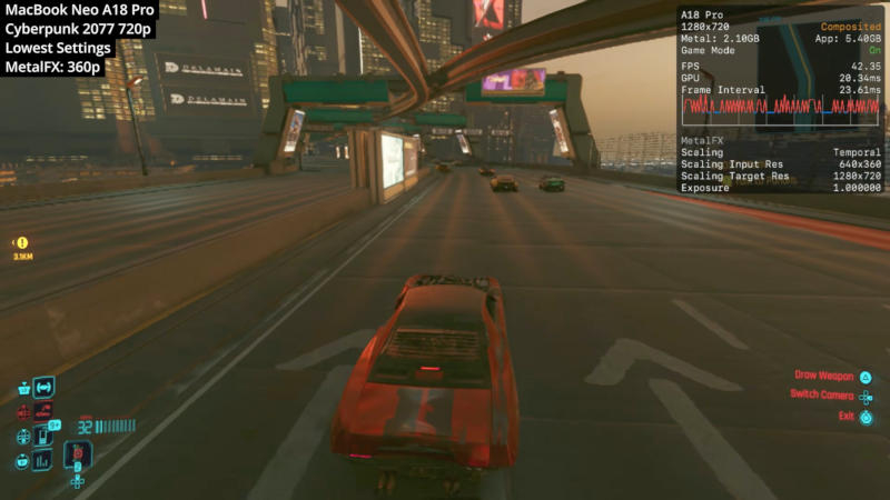 Los Apple MacBook Neo fueron probados en pruebas de juegos: los resultados son más que satisfactorios