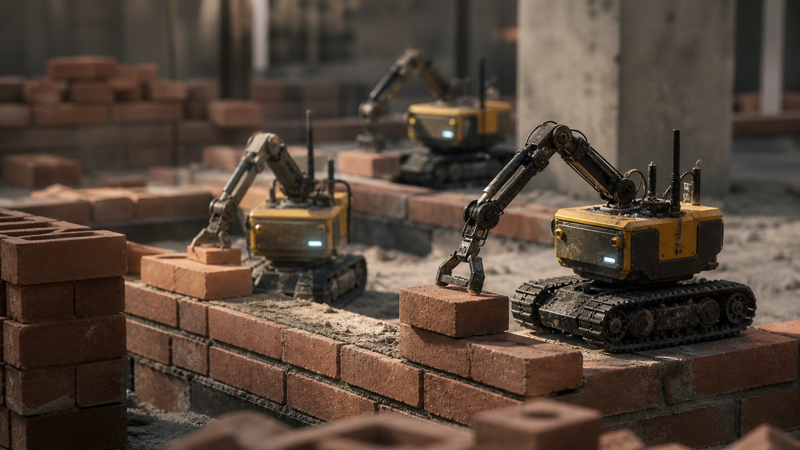 Los "hormigas" robotizadas han dominado la construcción y la destrucción sin utilizar inteligencia artificial avanzada