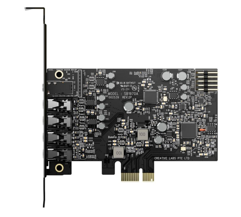 Creative presentó la tarjeta de sonido Sound Blaster Audigy FX Pro: 32‑bit/384 kHz, sonido 7.1 canales para PC