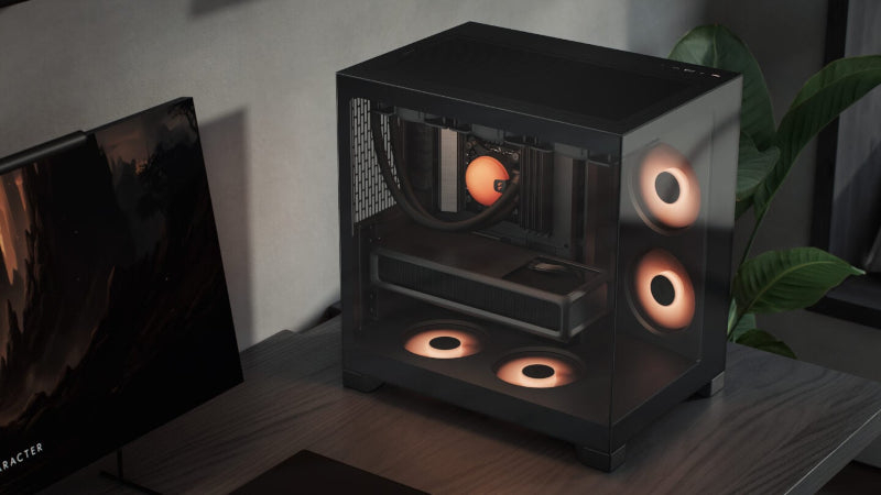 Fractal Design presentó el chasis Pop 2 Vision, equipado con vidrio panorámico, doble cámara y ventiladores reversibles.