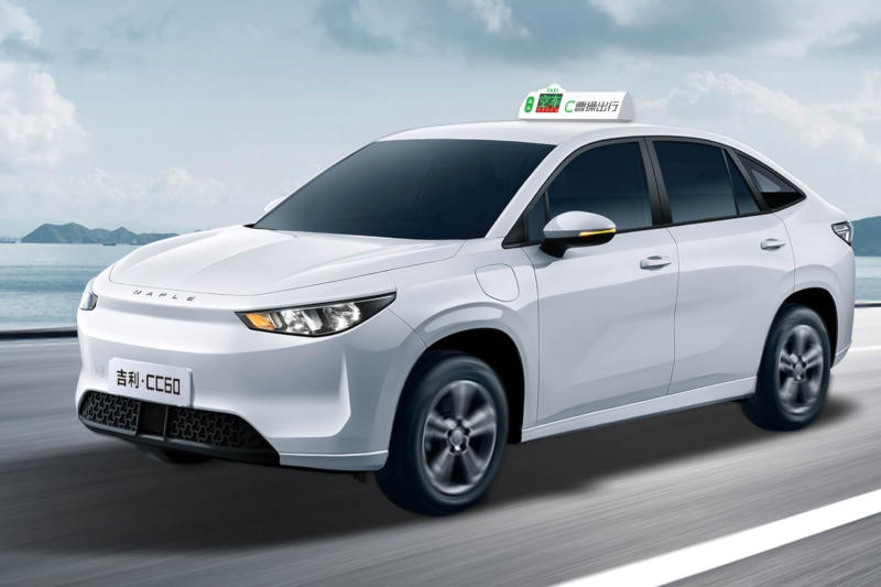 Geely planea lanzar al año próximo varios miles de robótaxis Caocao Eva Cab a las calles.