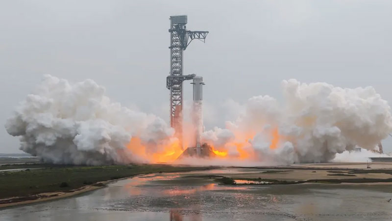 SpaceX completó las pruebas de fuego iniciales del nuevo Super Heavy y ahora está lista para el lanzamiento de Starship V3