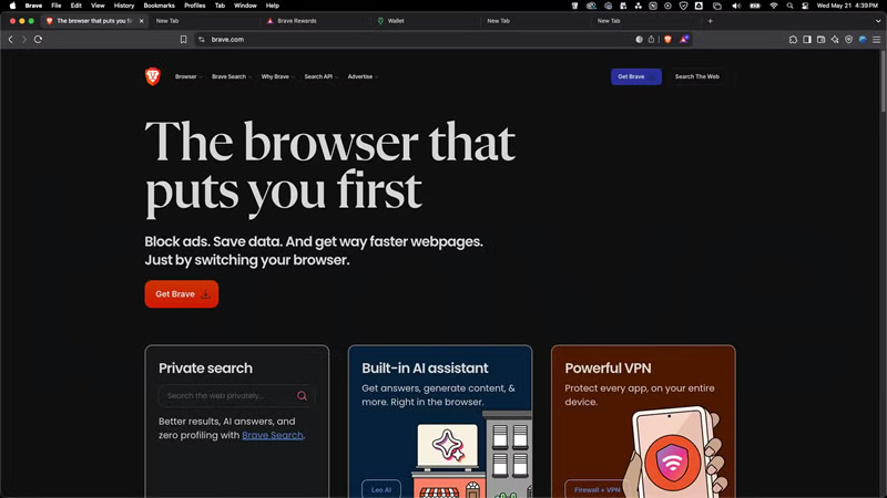 Los desarrolladores de Brave valoraron 60 $ por la función de ocultar sus propios ajustes del navegador.