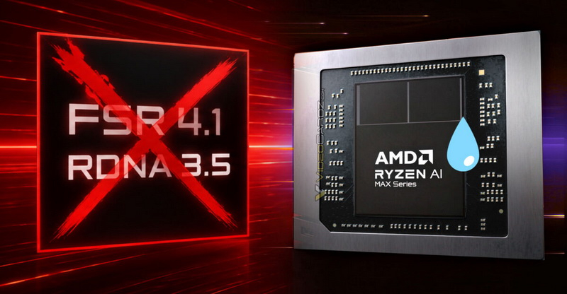AMD no planea incluir soporte para FSR 4.1 en la GPU integrada RDNA 3.5