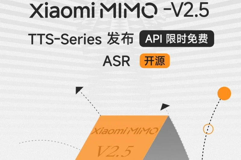 Xiaomi lanzó una nueva versión de los modelos IA MiMo V2.5, que permiten convertir texto a voz y viceversa
