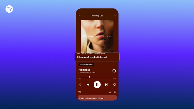 Spotify simplifica las versiones de letras de canciones, incluyendo idiomas extranjeros y el funcionamiento en modo offline
