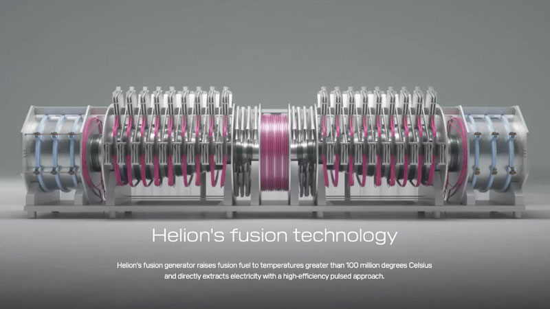 Helion Energy se convirtió en la primera empresa privada que alcanzó la fusión termonuclear D-T y ya está desarrollando una central eléctrica para Microsoft