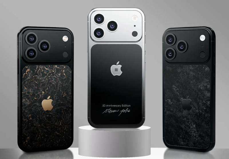 Caviar lanzó un exclusivo iPhone 17 para el 50.º aniversario de Apple, incluso con la “buzo” de Steve Jobs incluido en el paquete.
