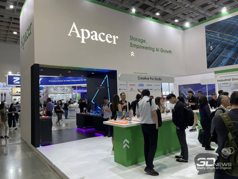 Apacer en Computex 2026: DDR5‑9200, SSD rápidos con refrigeración y mucho más