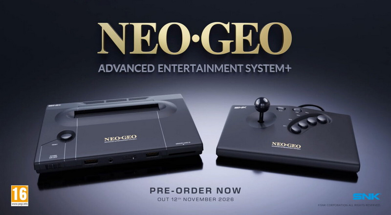 Plaion ha restaurado la consola retro Neo Geo AES, ahora es compatible con cartuchos originales y televisores ELT.