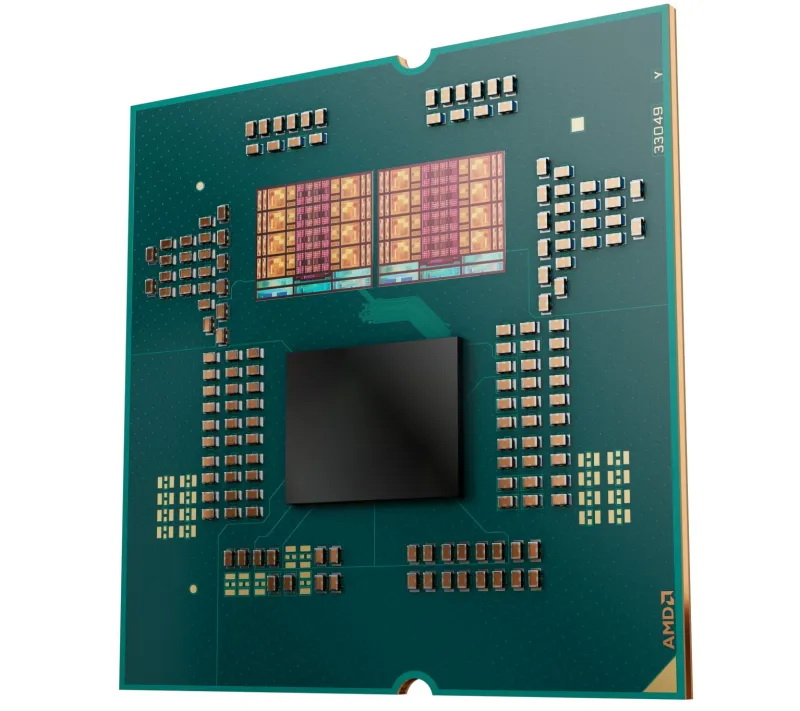 AMD omitió la presentación del Ryzen 9 9950X3D2 con doble 3D‑V‑Cache; la información apareció en el comunicado de prensa de ASRock.